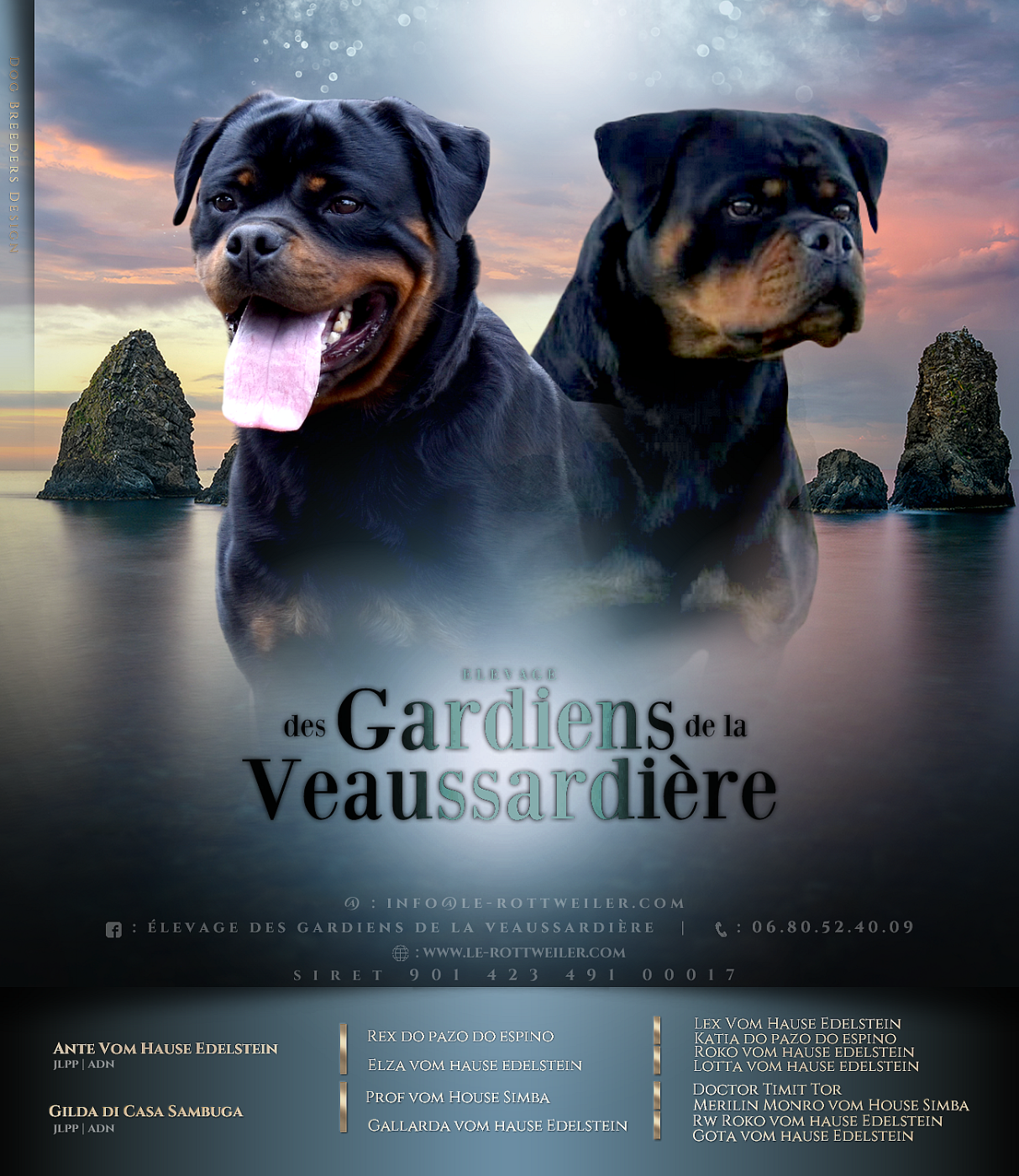 Des Gardiens De La Veaussardière - Gilda di Casa Sambuca / Ante Vom Hause Edelstein